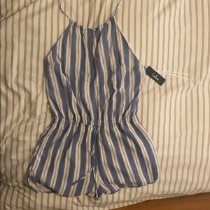lulu’s halter romper - L